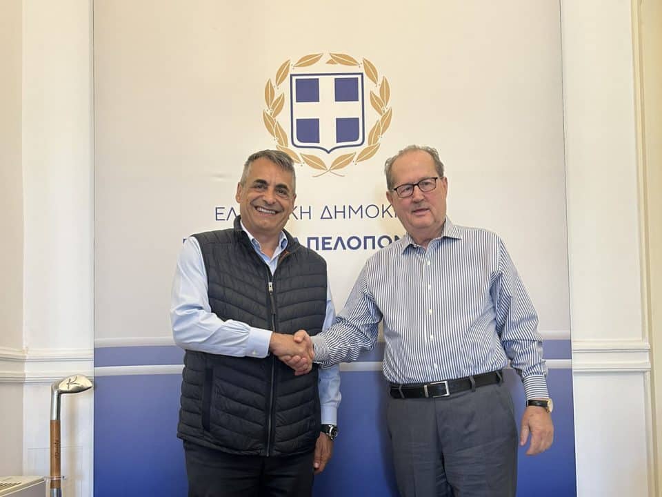 Συνάντηση του περιφερειάρχη Πελοποννήσου