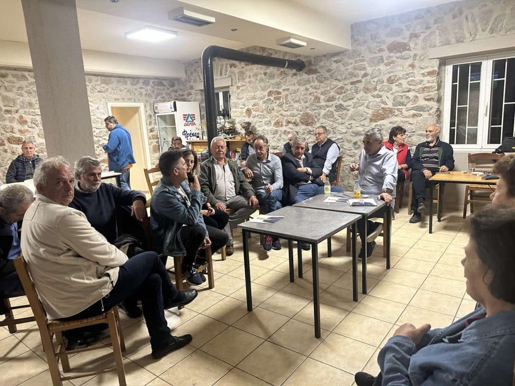 Κώστας Τζιούμης: “Είμαστε δίπλα στα χωριά