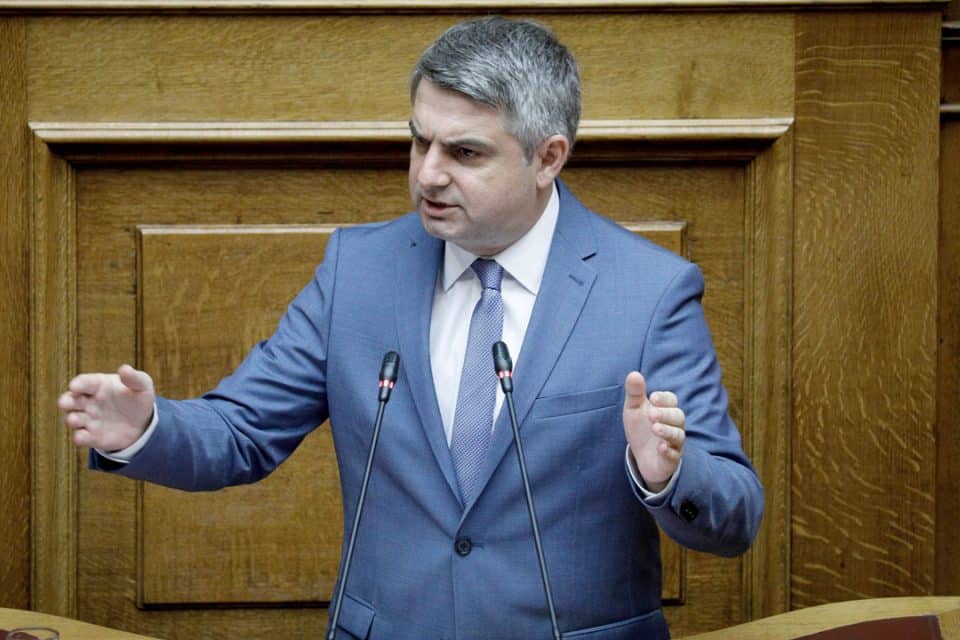 Ερώτηση Οδυσσέα Κωνσταντινόπουλου