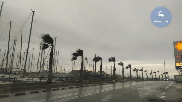 Κακοκαιρία εξπρές στα Δωδεκάνησα