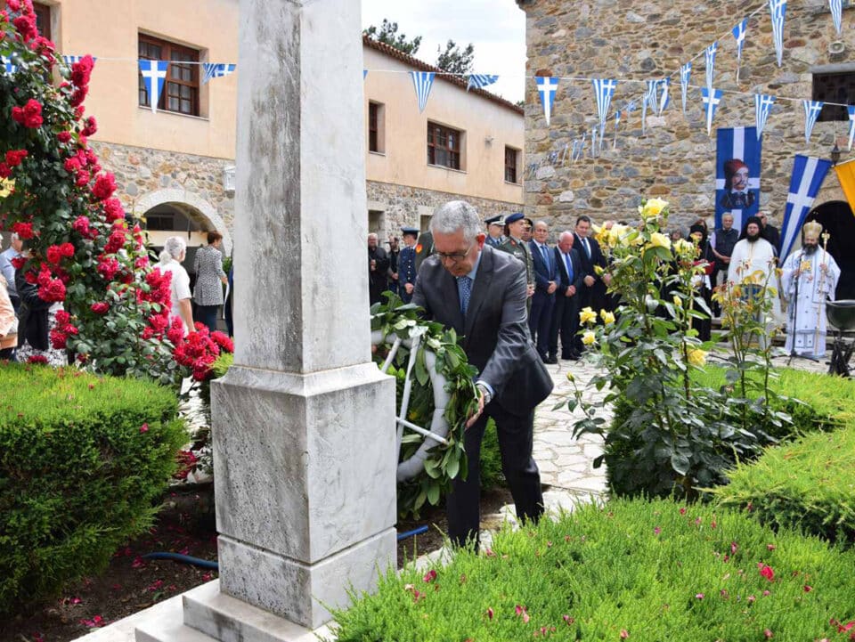 Εορτασμός συστάσεως της Πρώτης Πελοποννησιακής Γερουσίας στην Ιερά Μονή Αγίου Νικολάου Καλτεζών