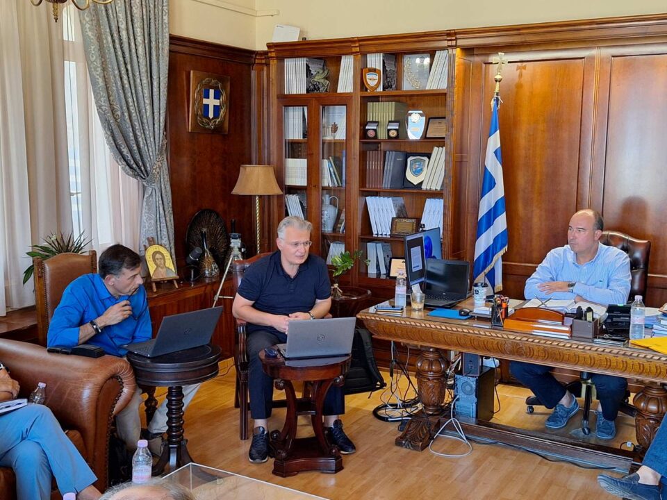 ΠΕ Κορινθίας | Ο Περιφερειάρχης Πελοποννήσου Δημήτρης Πτωχός σε σειρά συναντήσεων με Δημάρχους για προετοιμασία και σχεδιασμό έργων και στρατηγικής