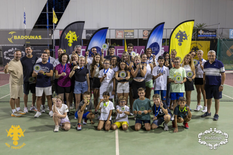 Αυλαία στο Arcadian Tennis Open 2024 by Aire – Pics