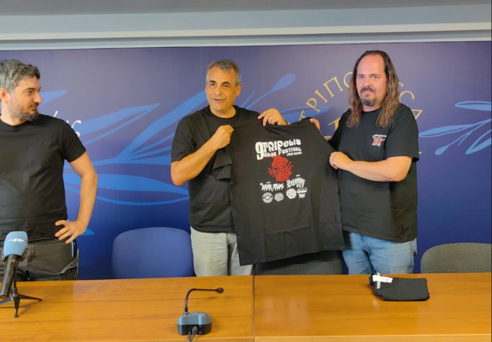 Κώστας Τζιούμης: «Στηρίζουμε το Tripolis Rock Festival που καθιερώνεται στη συνείδηση των πολιτών»