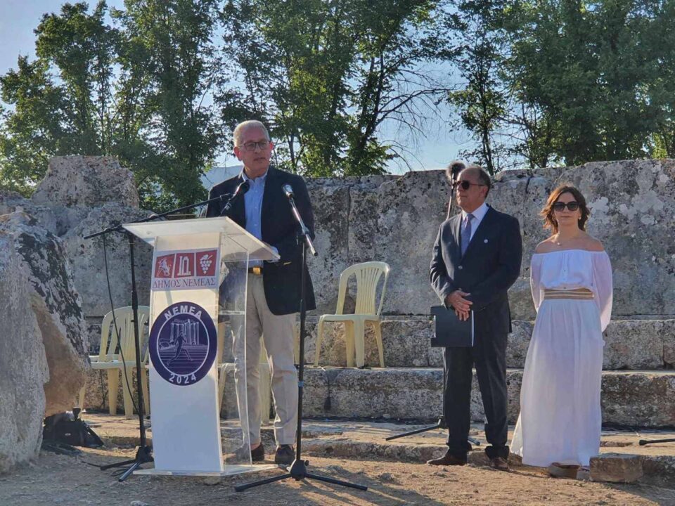 «Νέμεα 2024» | Χρ. Λαμπρόπουλος: «Φόρος τιμής στο μεγάλο αρχαιολόγο Στέφανο Μίλλερ»