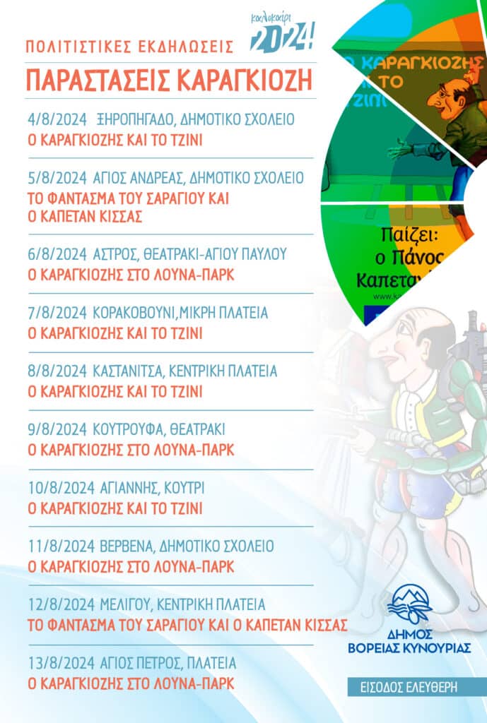 Δείτε τις ημερομηνίες των παραστάσεων: