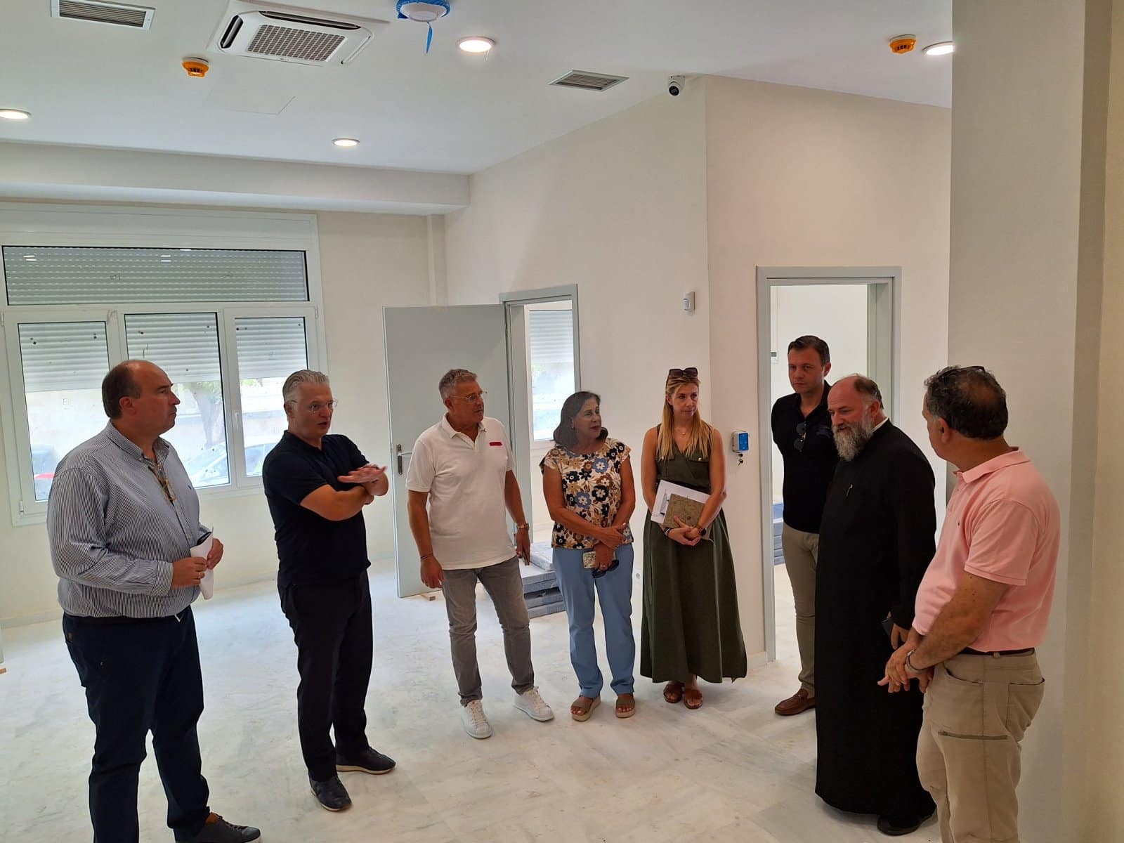 Επίσκεψη Περιφερειάρχη σε έργα στην Κόρινθο | Εκθετήριο και «Γεύματα Αγάπης» κοντά στην ολοκλήρωσή τους