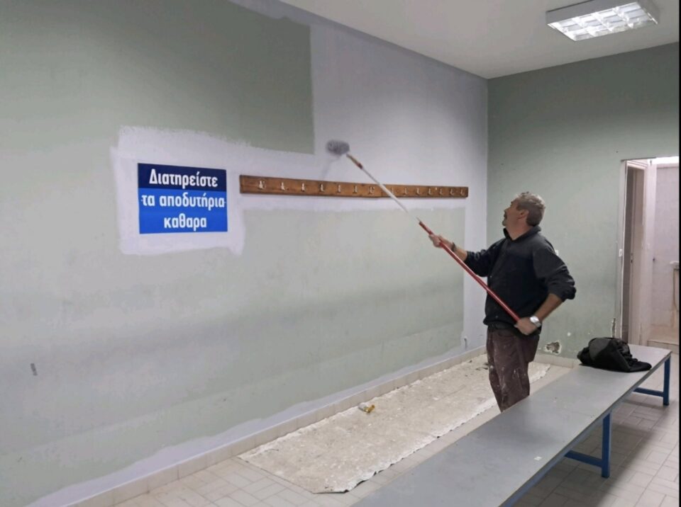 Βασίλης Κοττής: «Βελτιώνουμε τις συνθήκες στις αθλητικές εγκαταστάσεις του δήμου μας»