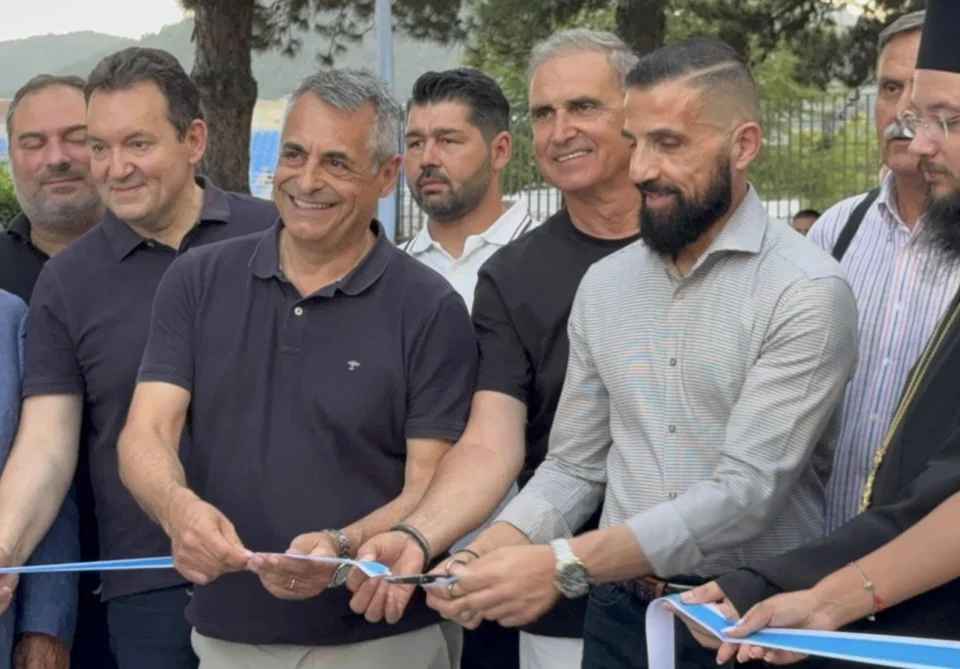 Κώστας Τζιούμης: «Προτεραιότητα της δημοτικής μας αρχής η αναβάθμιση των αθλητικών εγκαταστάσεων»