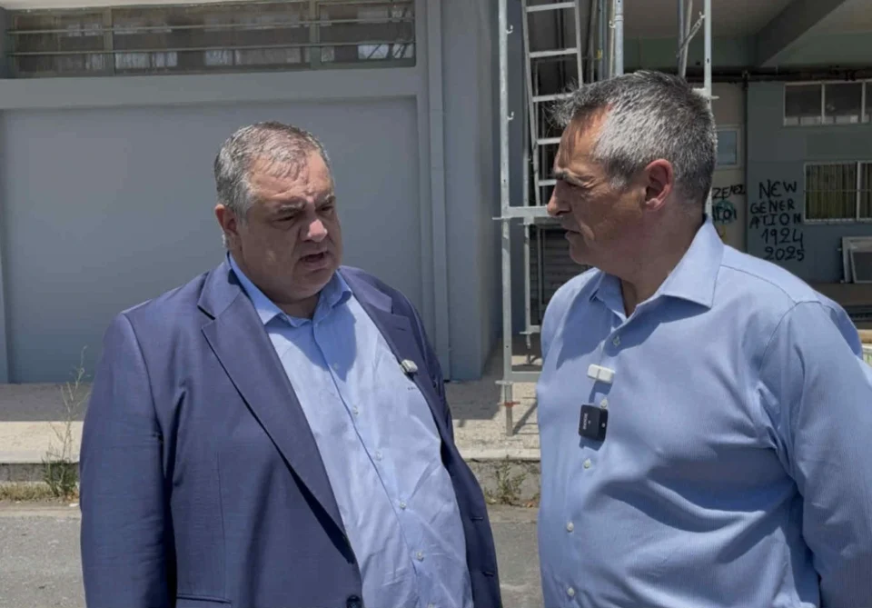 Κώστας Τζιούμης: «Στόχος μας τα παιδιά του δήμου να φοιτούν σε ασφαλή και σύγχρονα σχολεία»