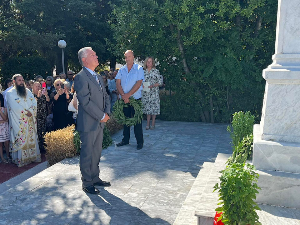 Χρήστος Λαμπρόπουλος: «Η Περιφέρεια Πελοποννήσου θα συνεχίσει να στέκεται αρωγός σε πρωτοβουλίες που κρατούν ζωντανή την ιστορική μνήμη»