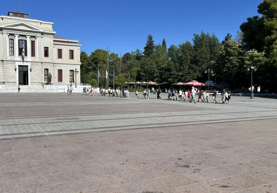 Ο Δήμος Τρίπολης γιόρτασε την Ημέρα Χωρίς Αυτοκίνητο με δράση για μαθητές στο κέντρο της πόλης
