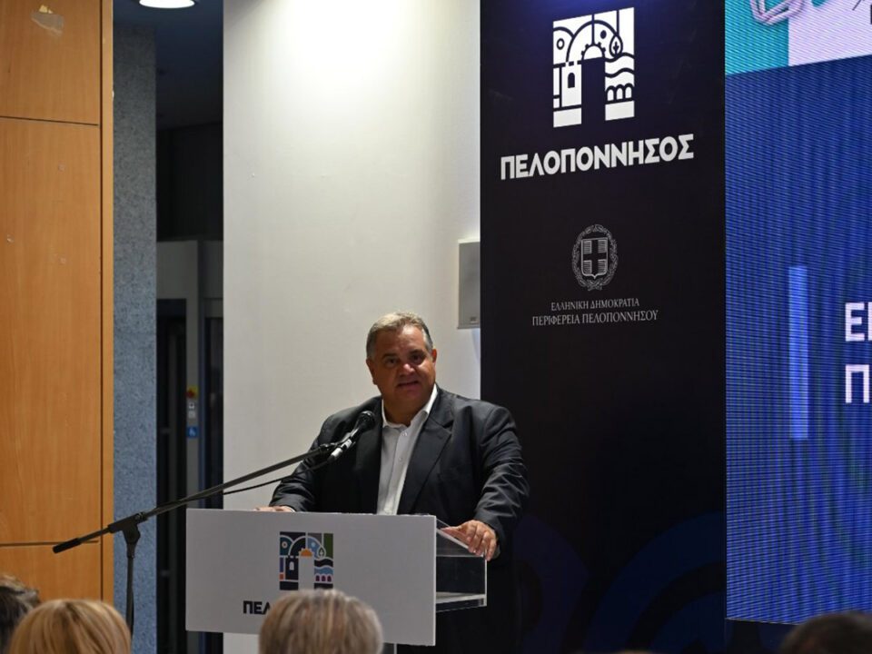 Βασίλης Σπανάκης: «Η Περιφέρεια Πελοποννήσου πιλότος ουσιαστικών συνεργασιών»