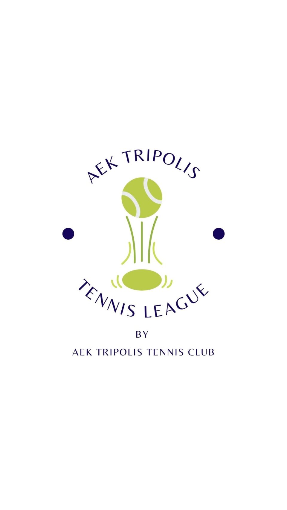 Ταμπλό Ομίλων AEK TRIPOLIS TENNIS LEAGUE by Tsiolis Nutri & Zouzoulas