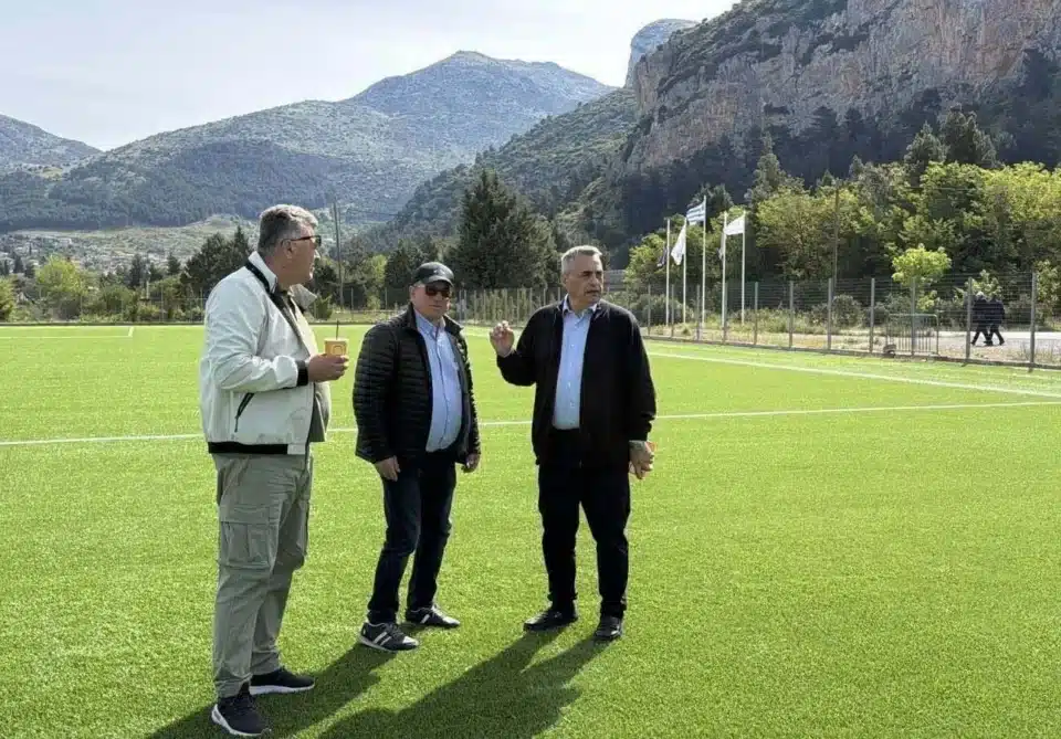 Κώστας Τζιούμης: «Η Νεστάνη αποκτά ένα γήπεδο-στολίδι που θα αποτελέσει το επίκεντρο του ερασιτεχνικού μας ποδοσφαίρου»