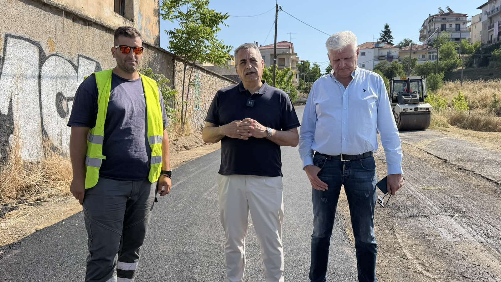 Κώστας Τζιούμης: «Ξεκινήσαμε να ασφαλτοστρώνουμε την Τρίπολη»